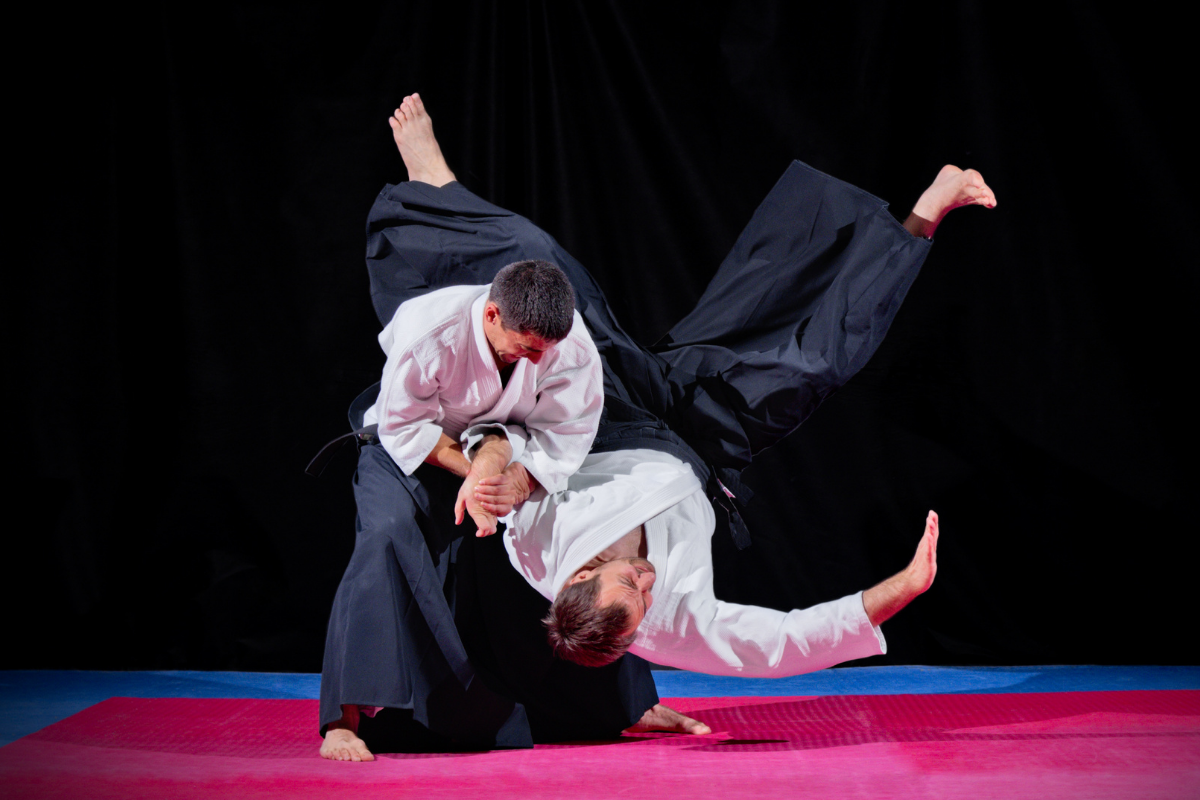 Aikido training with modern locking and hand-to-hand combat techniques in Kharagpur